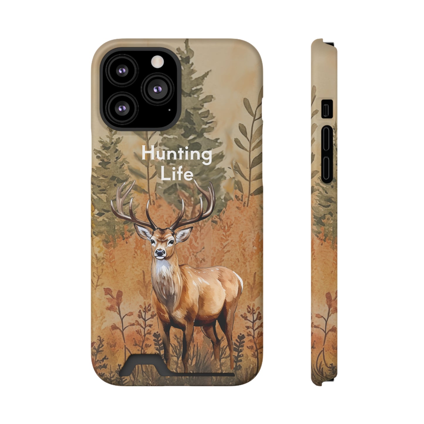 Phone Case with Card Holder - Hunting - Hunting Lfe