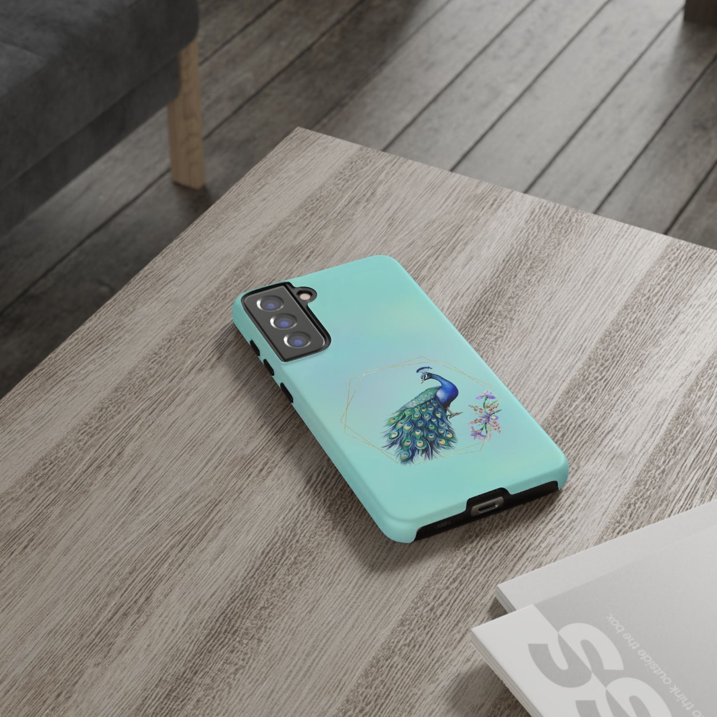 Tough Cell Phone Case - Animal - Peacock (2)