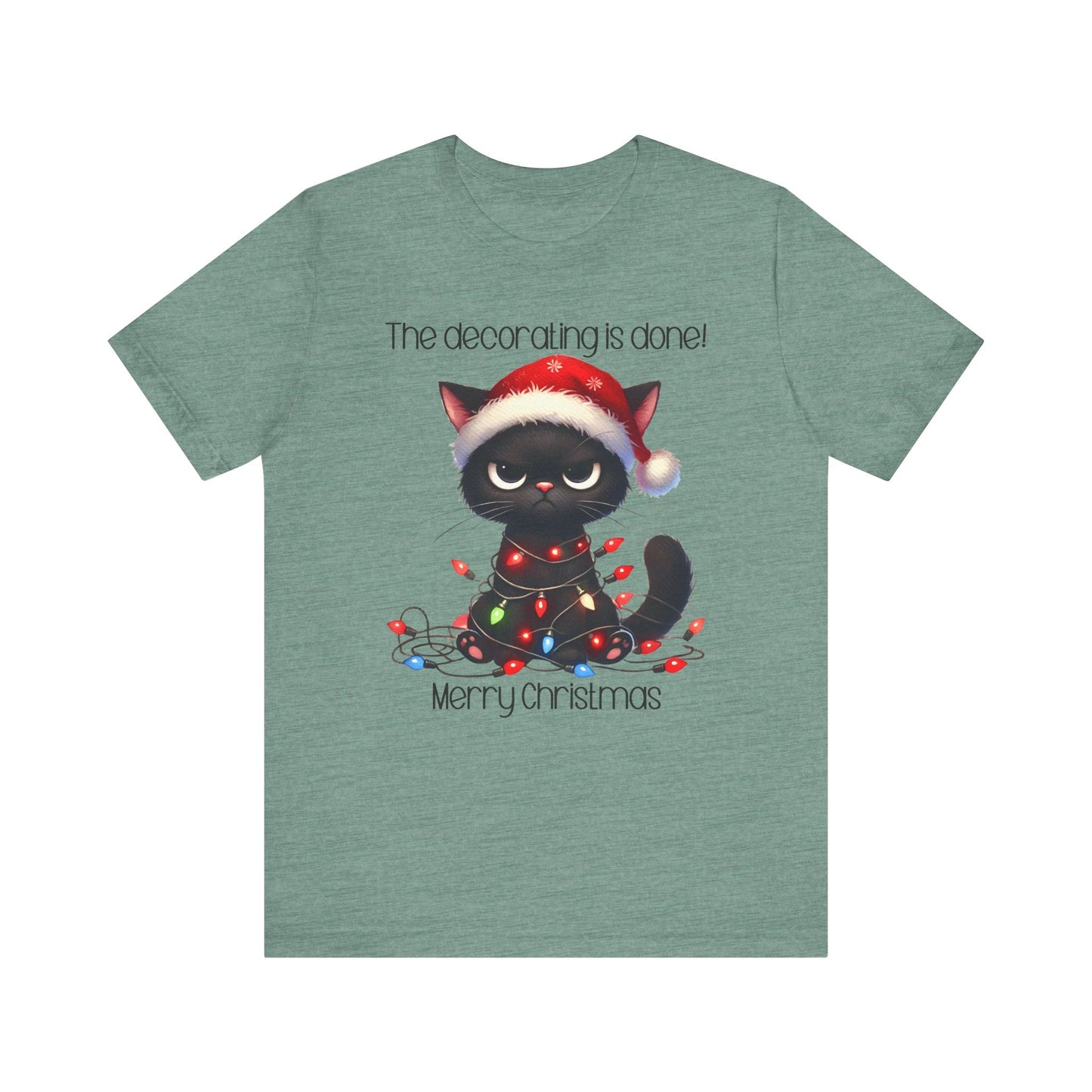 T-shirt - Christmas - Decorating Done (1a)