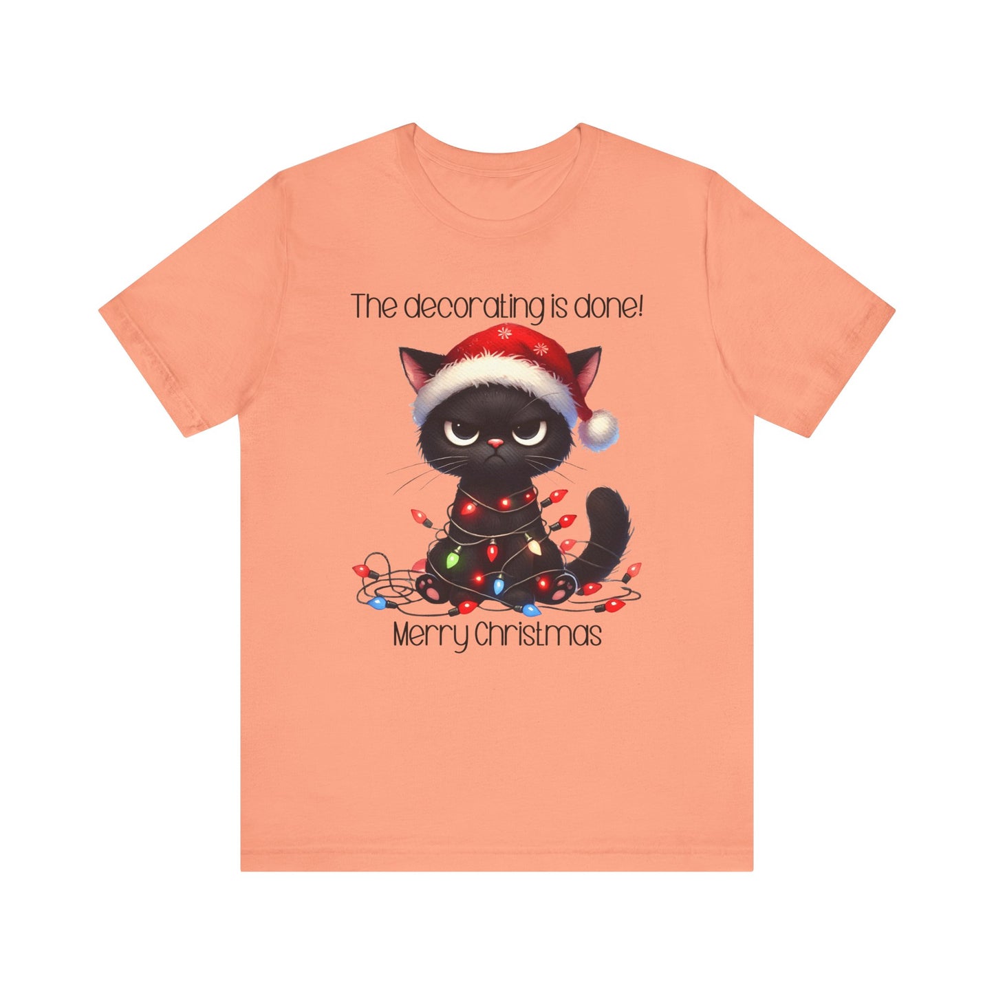 T-shirt - Christmas - Decorating Done (1a)