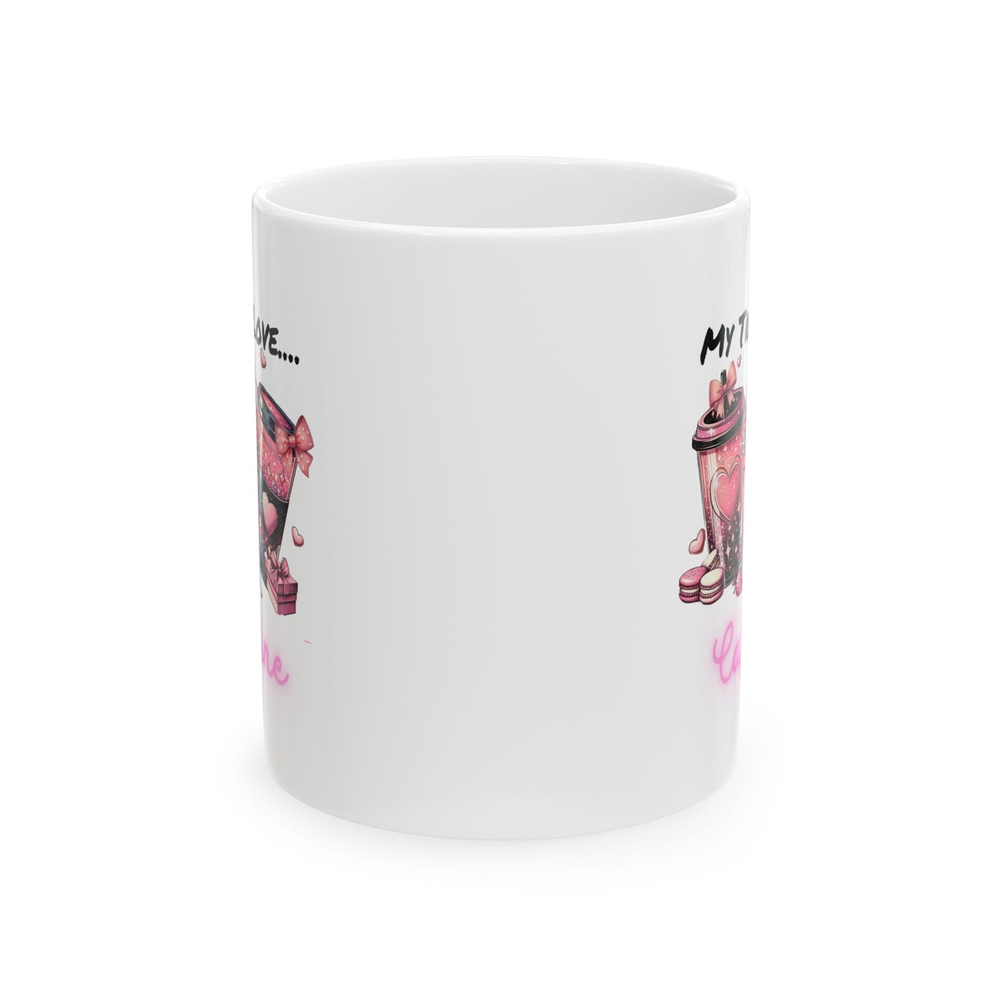 Ceramic Mug - Valentine - Coffee Drinks