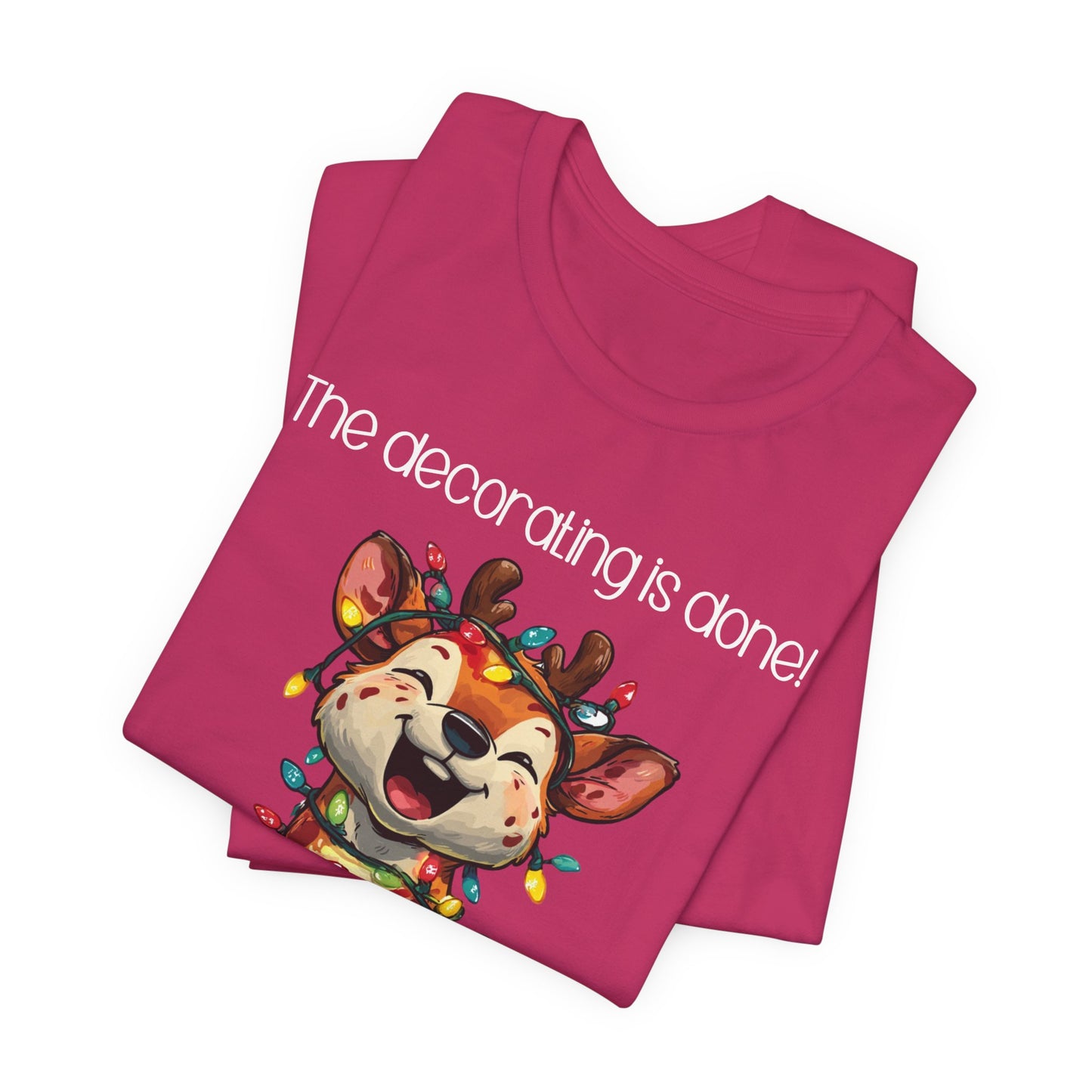 T-shirt - Christmas - Decorating Done (2b)