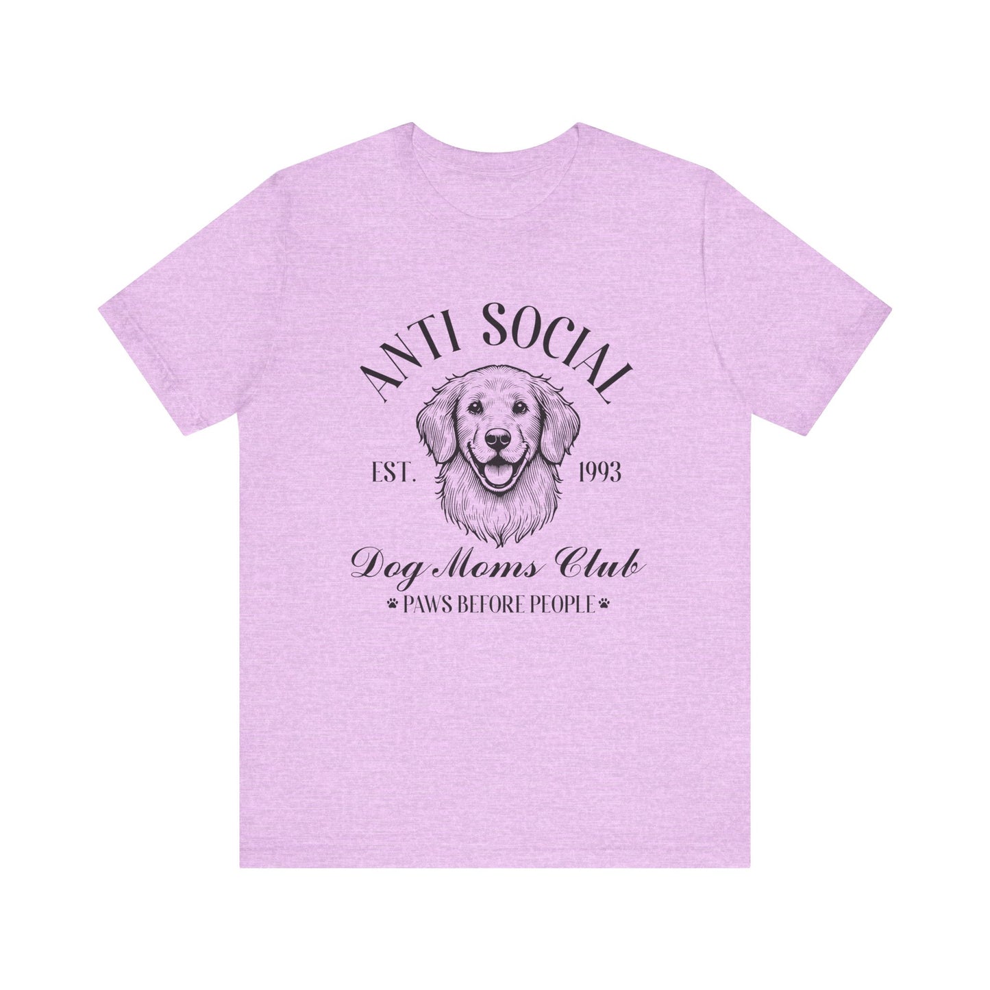 T-Shirt - Animal Lover - Anti-Social Dog Moms Club (1a)