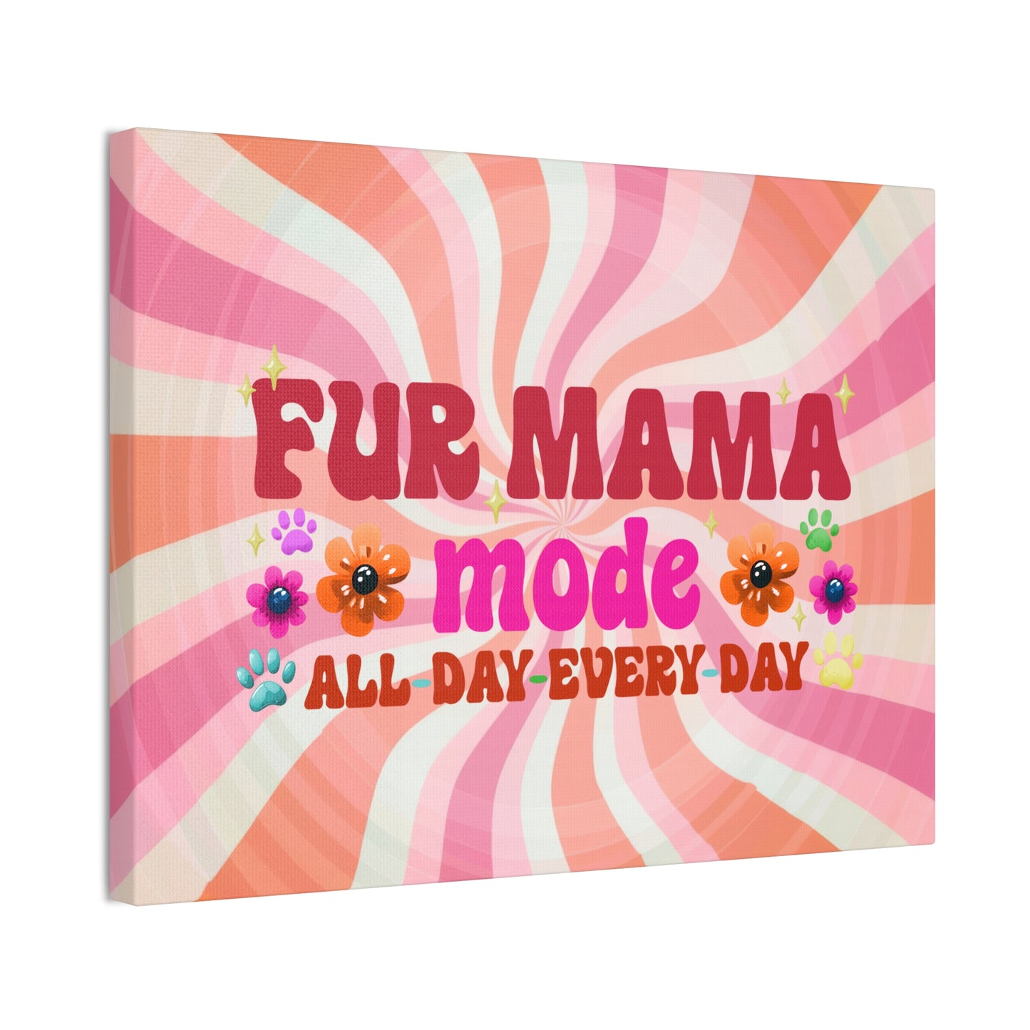 Canvas Art - Fur Mama