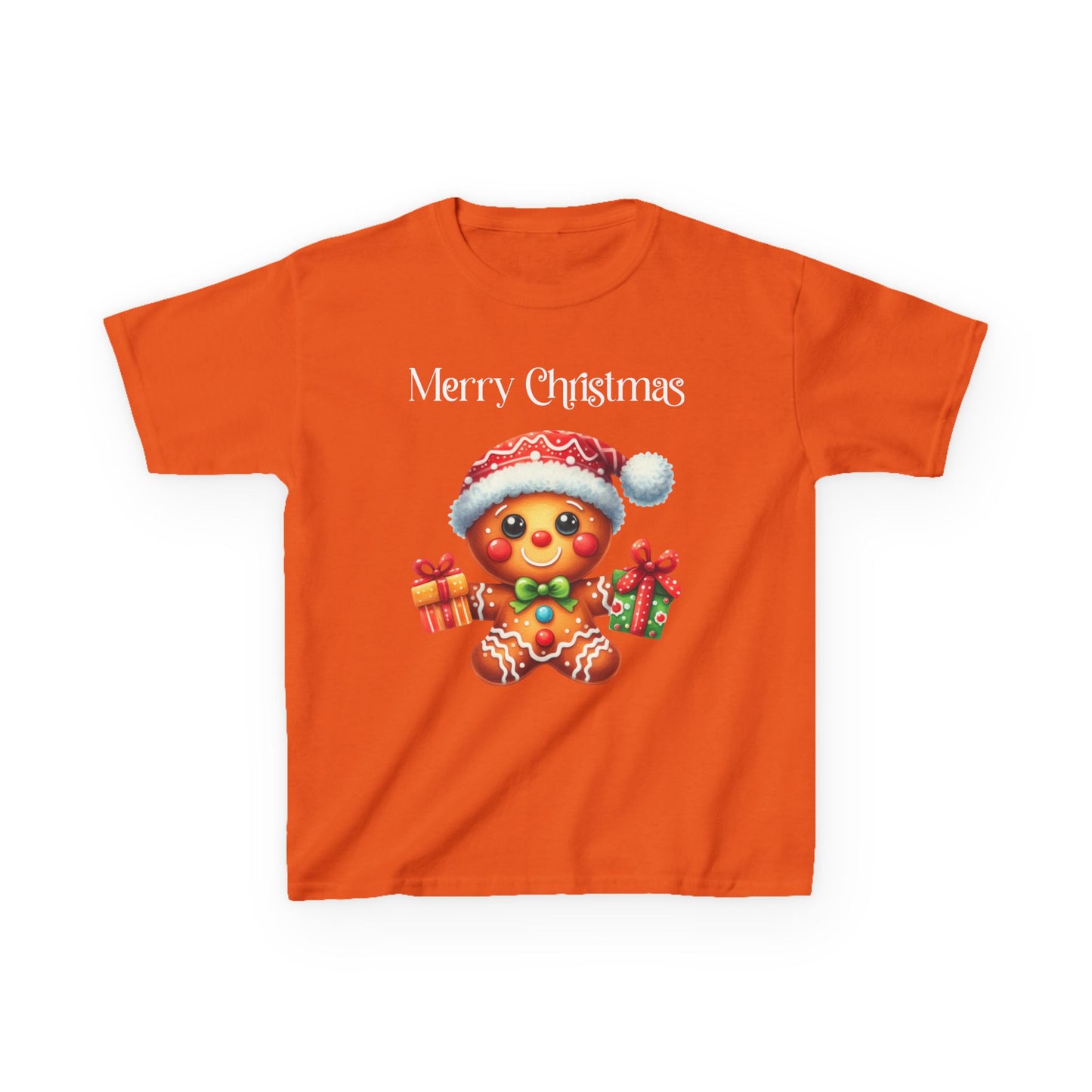 Child Tee - Christmas - Gingerbread - Merry Christmas (01a)