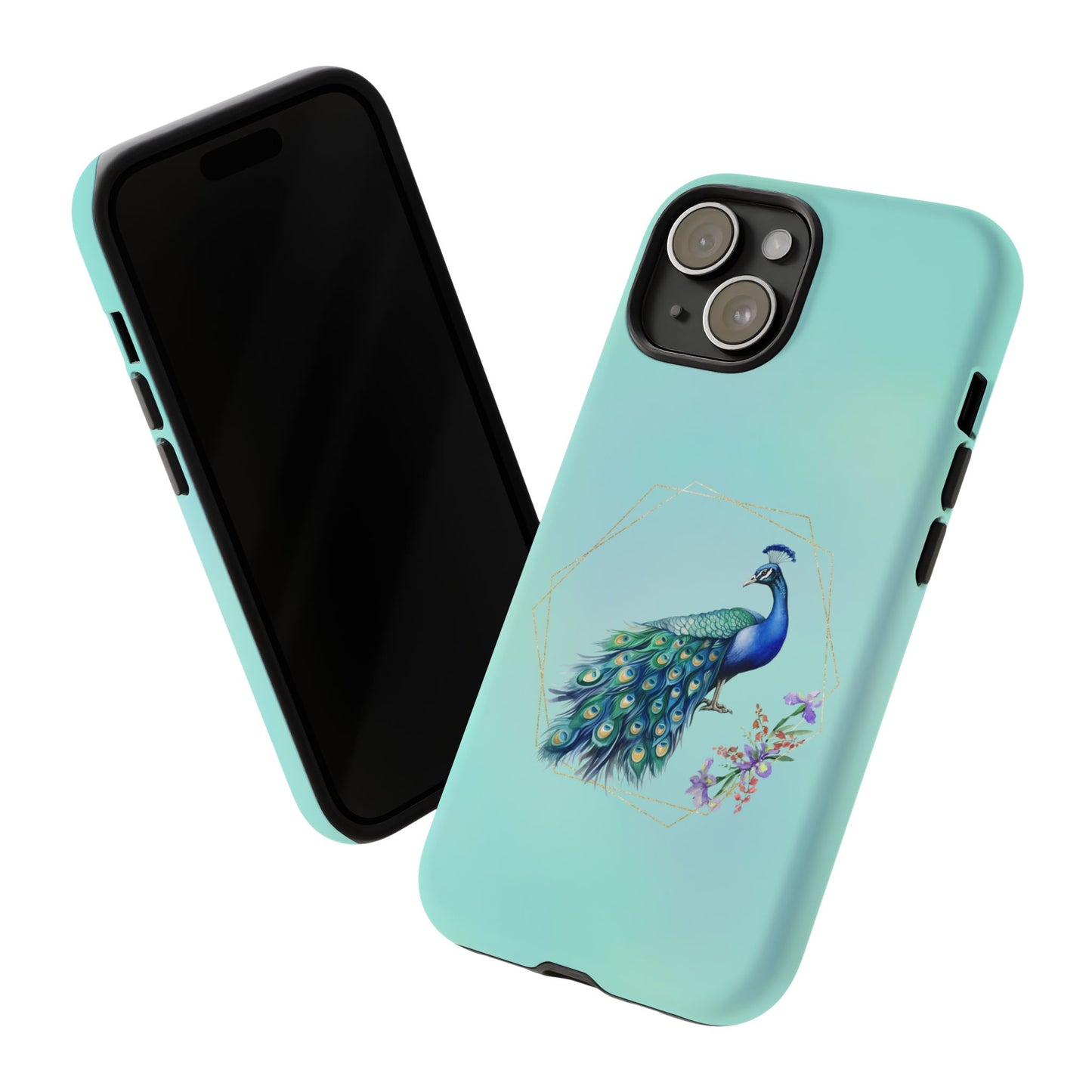 Tough Cell Phone Case - Animal - Peacock (2)