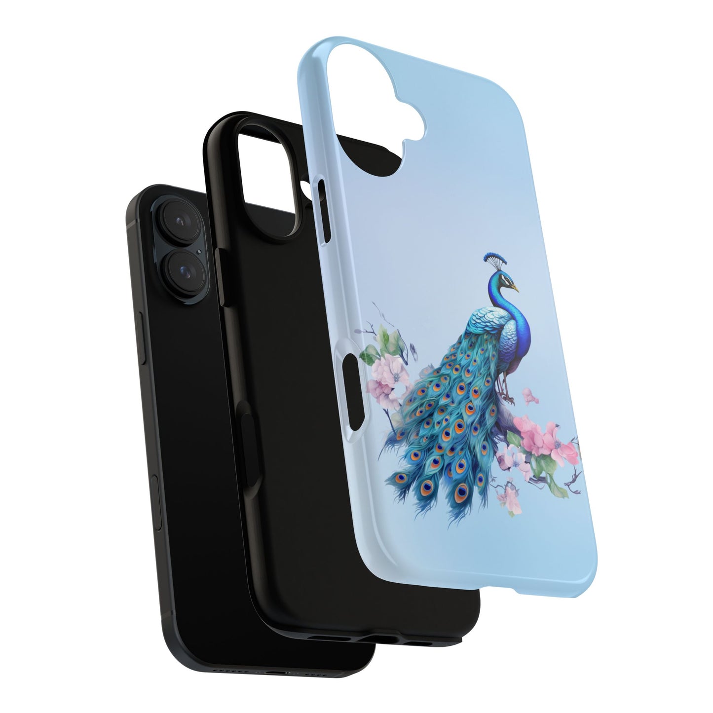 Tough Cell Phone Case - Animal - Peacock (1)