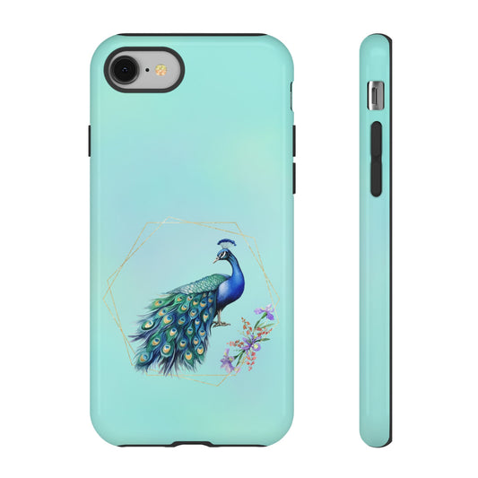 Tough Cell Phone Case - Animal - Peacock (2)