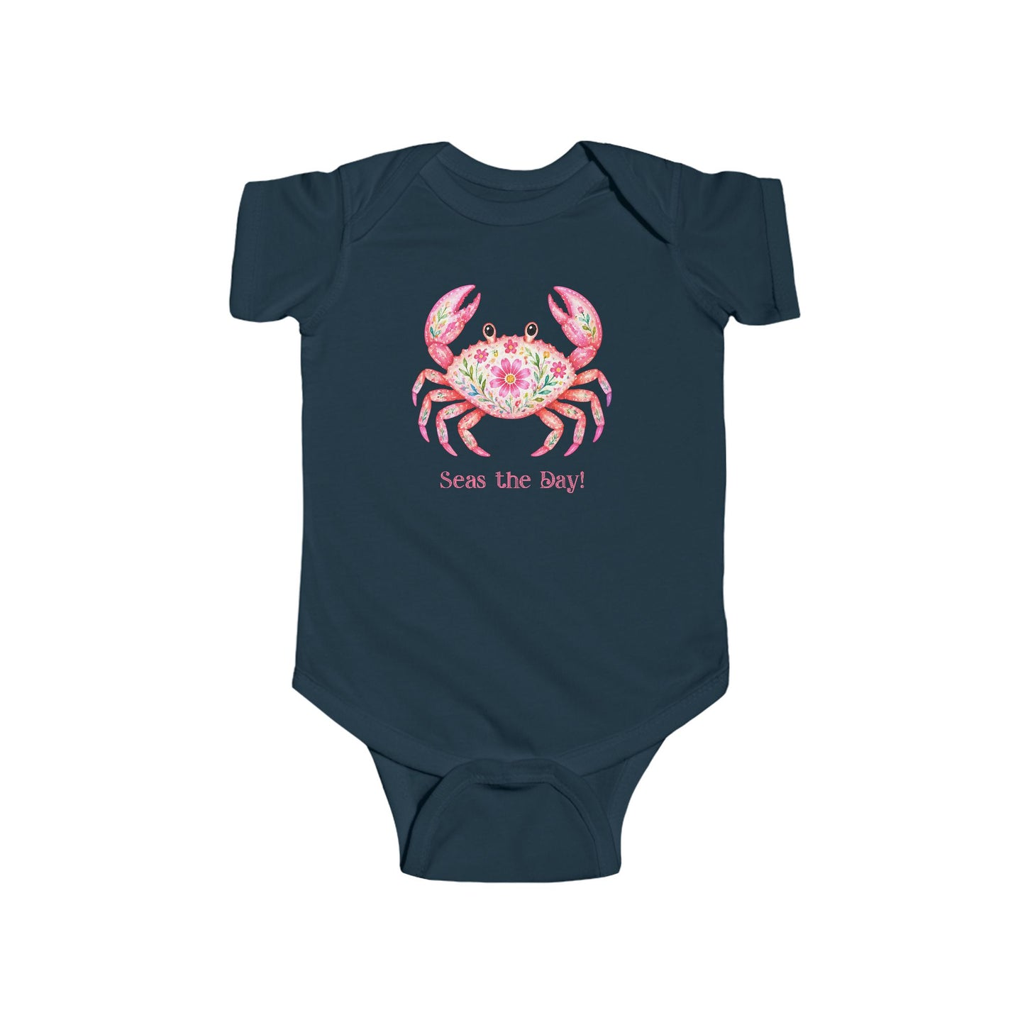 Onesie - Animal - Seas the Day Crab (01)