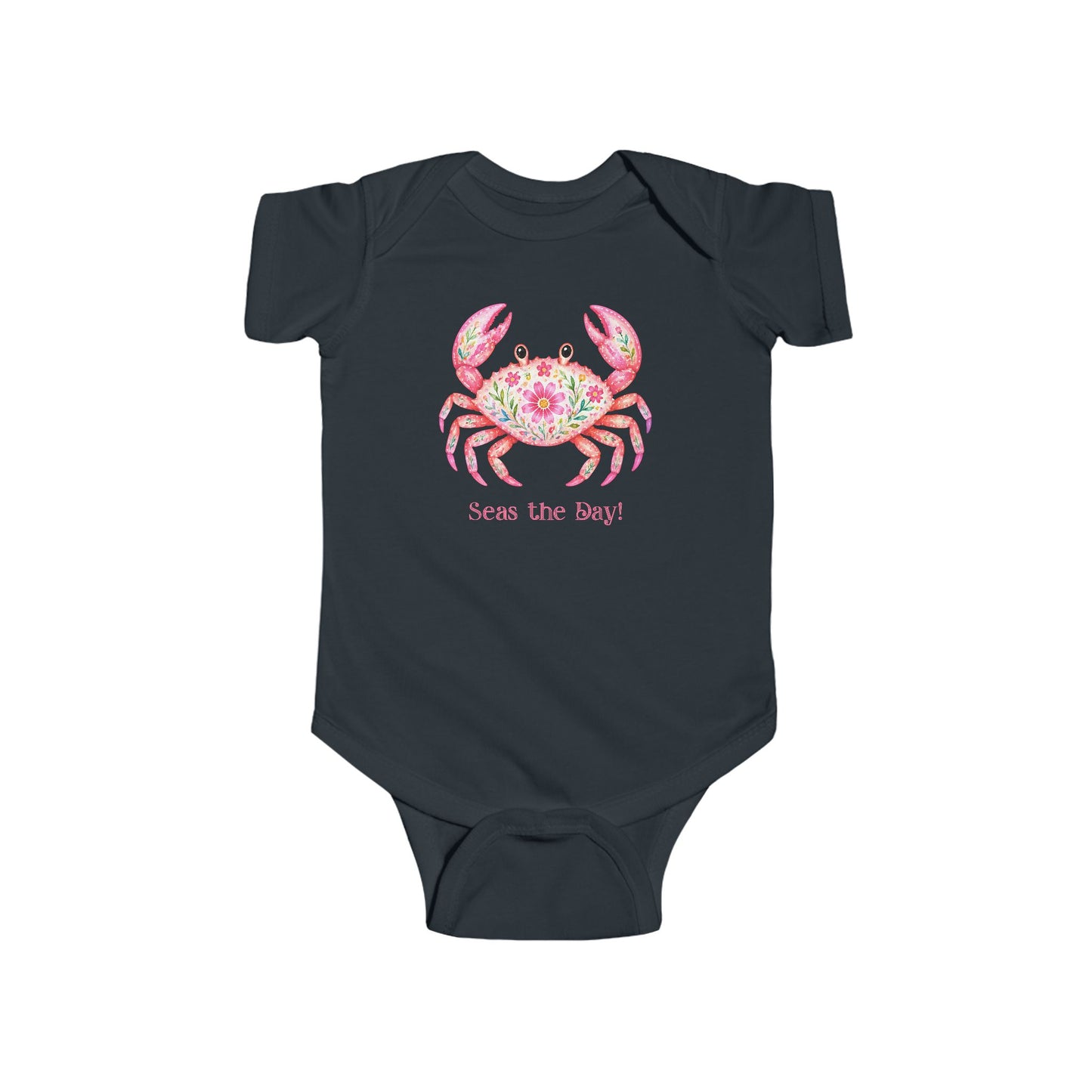 Onesie - Animal - Seas the Day Crab (01)