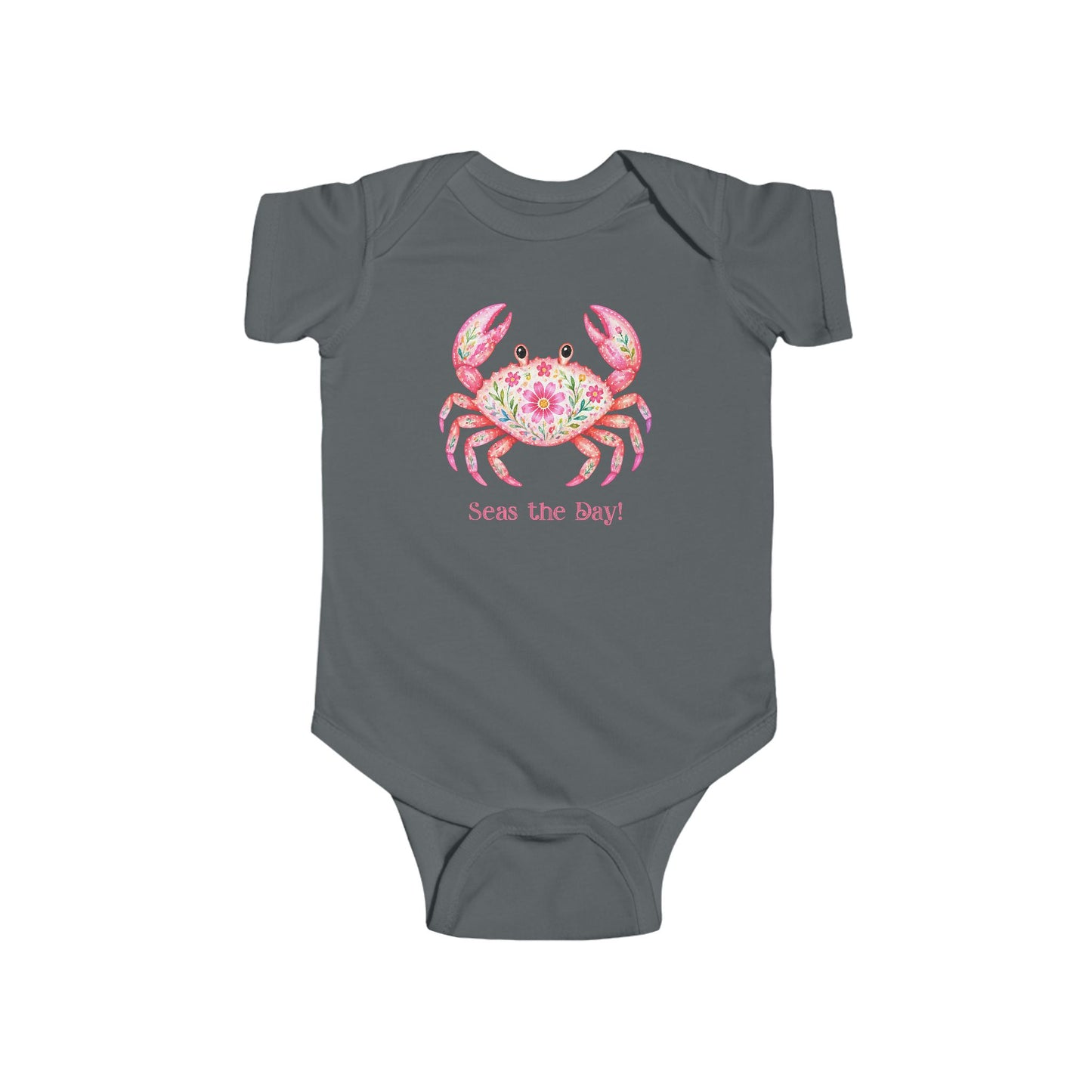 Onesie - Animal - Seas the Day Crab (01)