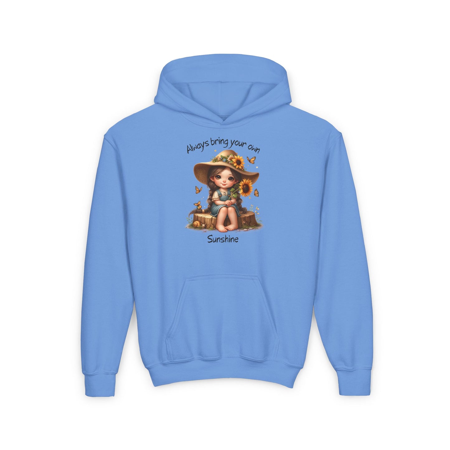 Youth Hooded Sweatshirt - Country Girl - Always Bring Your Own Sunshine(1)