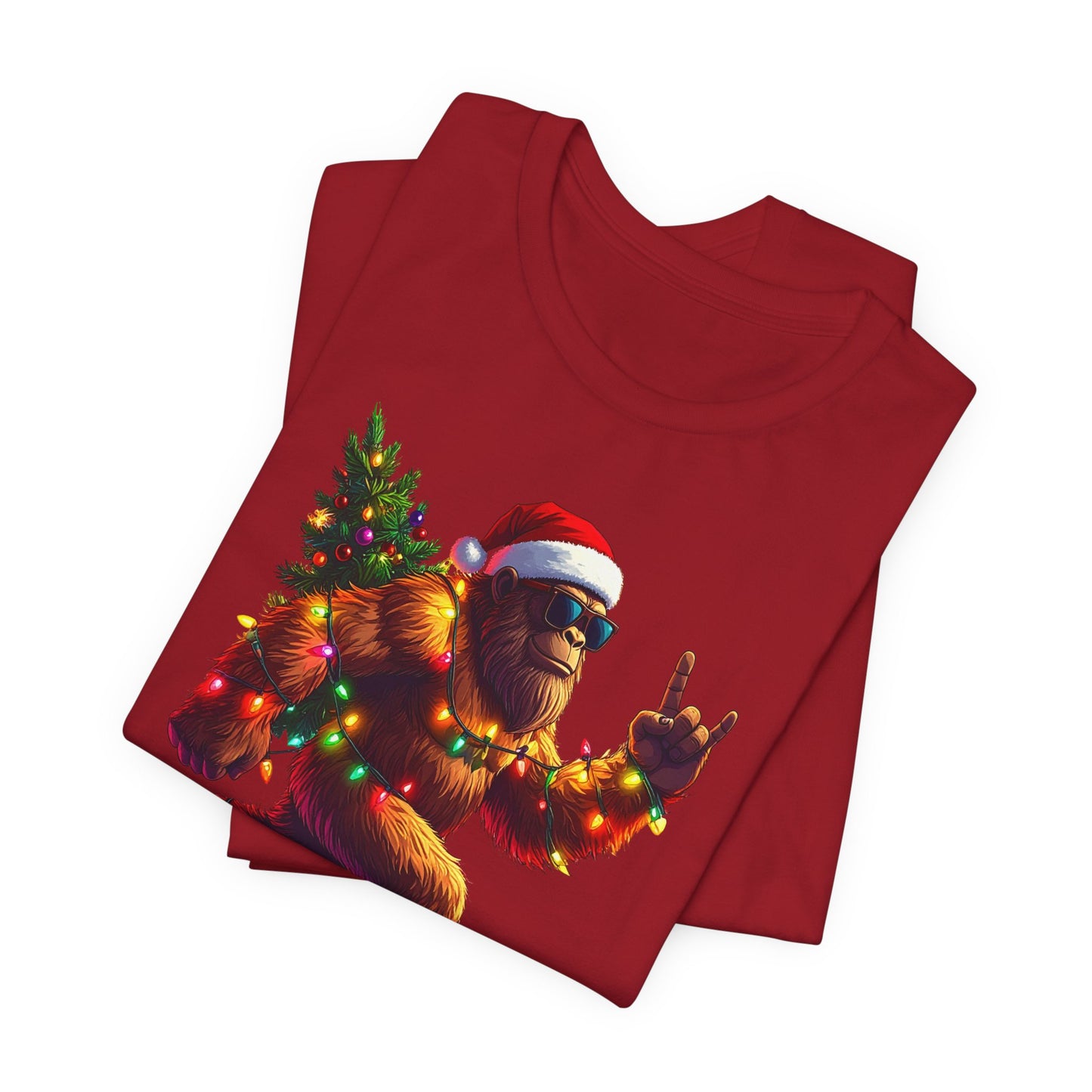 T-shirt - Christmas - Sasquatch (01)