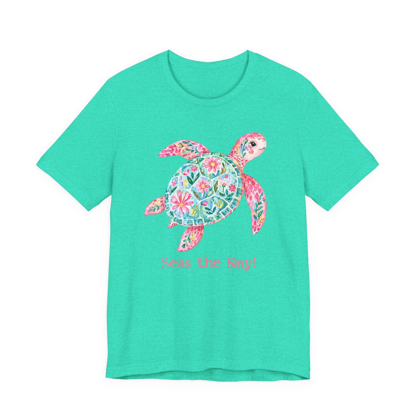 T-Shirt - Animal - Seas the Day Turtle (01)