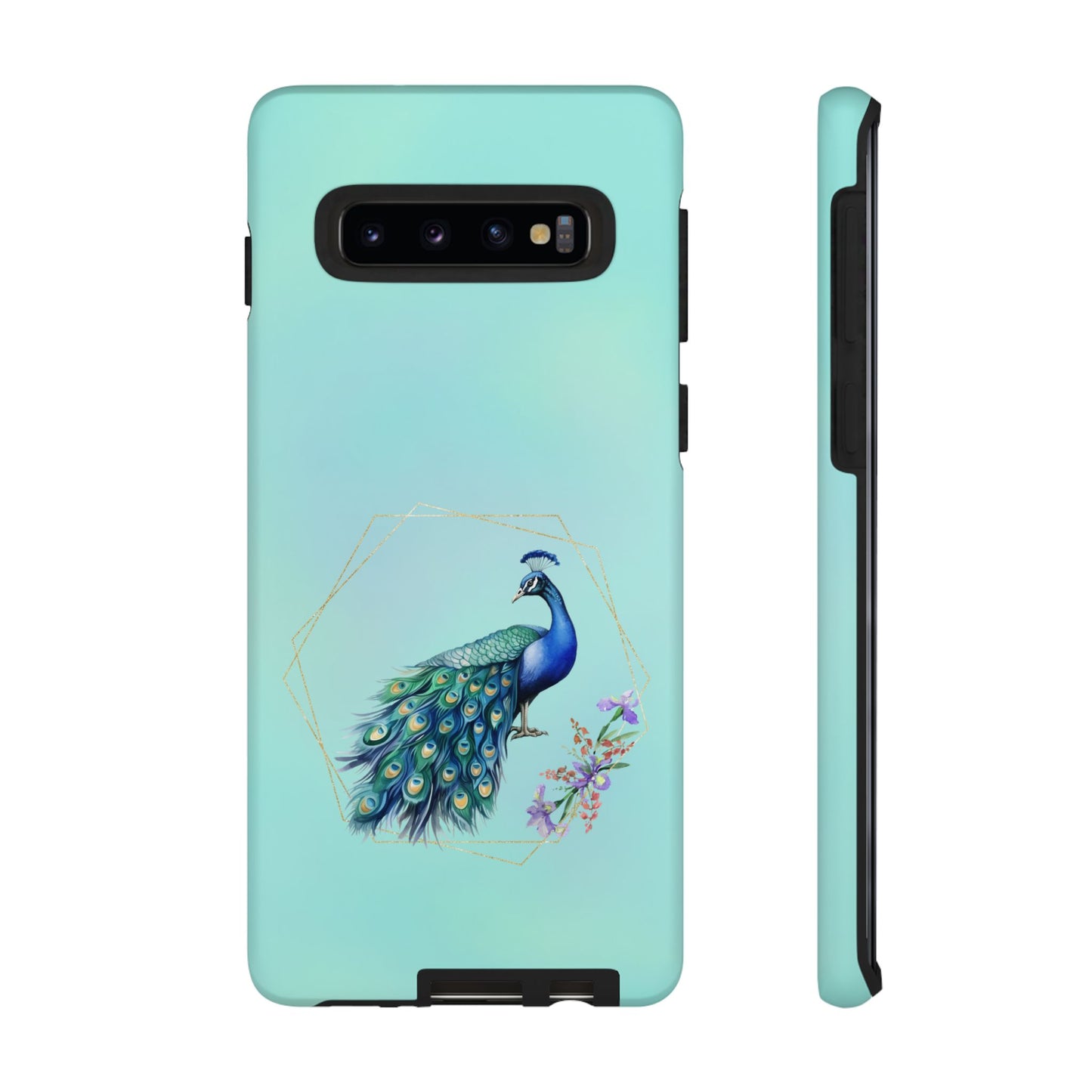 Tough Cell Phone Case - Animal - Peacock (2)