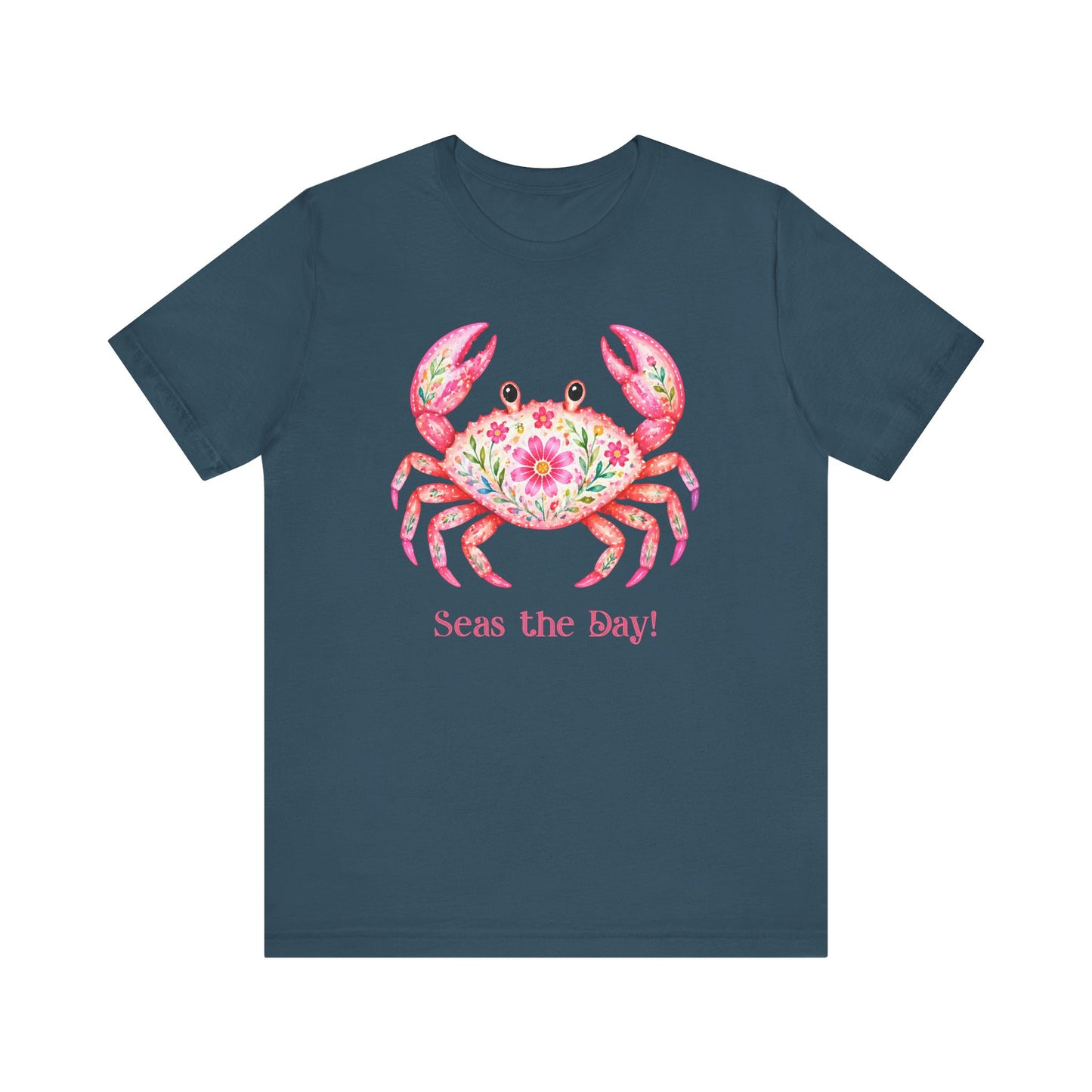T-Shirt - Animal - Seas the Day Crab (01)