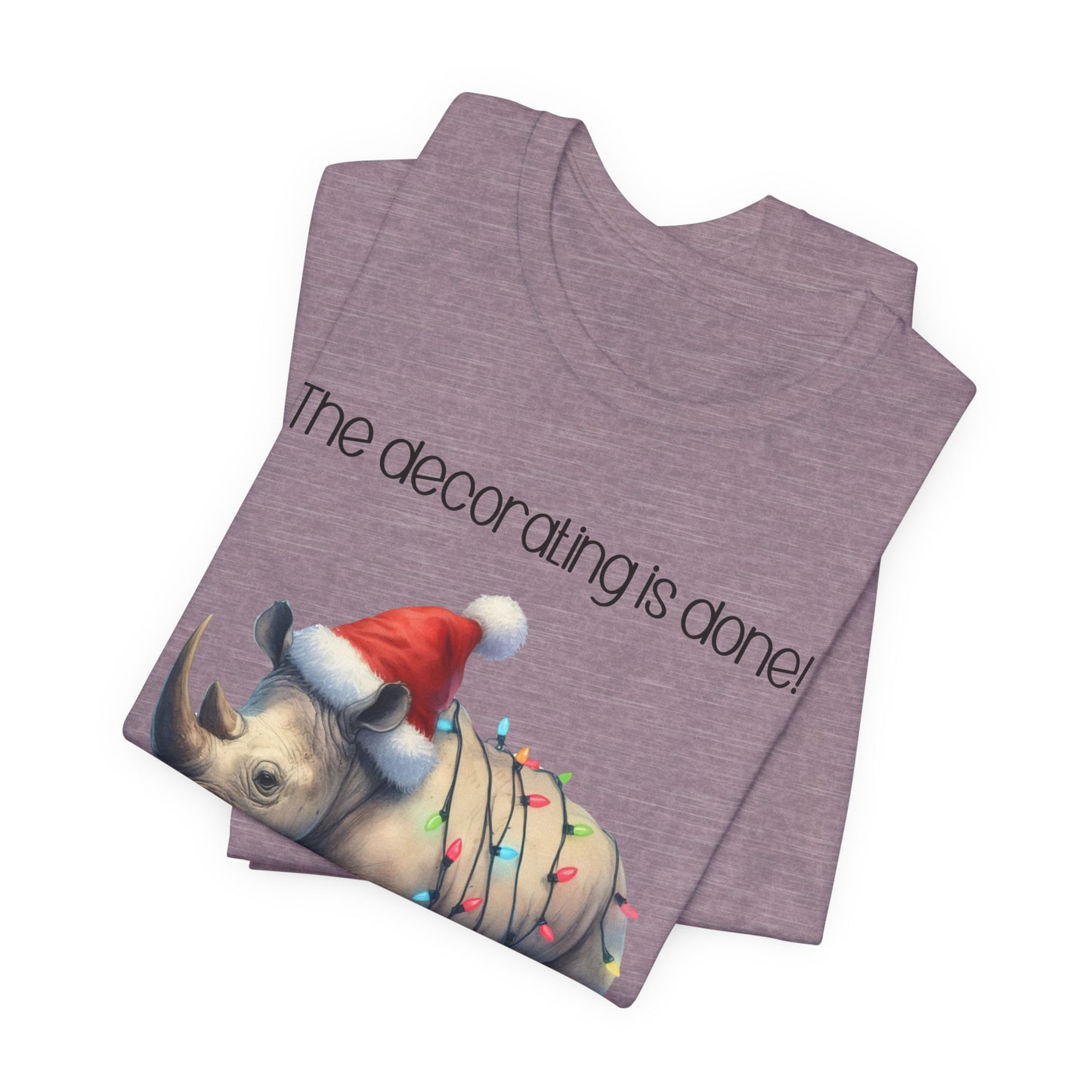 T-shirt - Christmas - Decorating Done (5a)