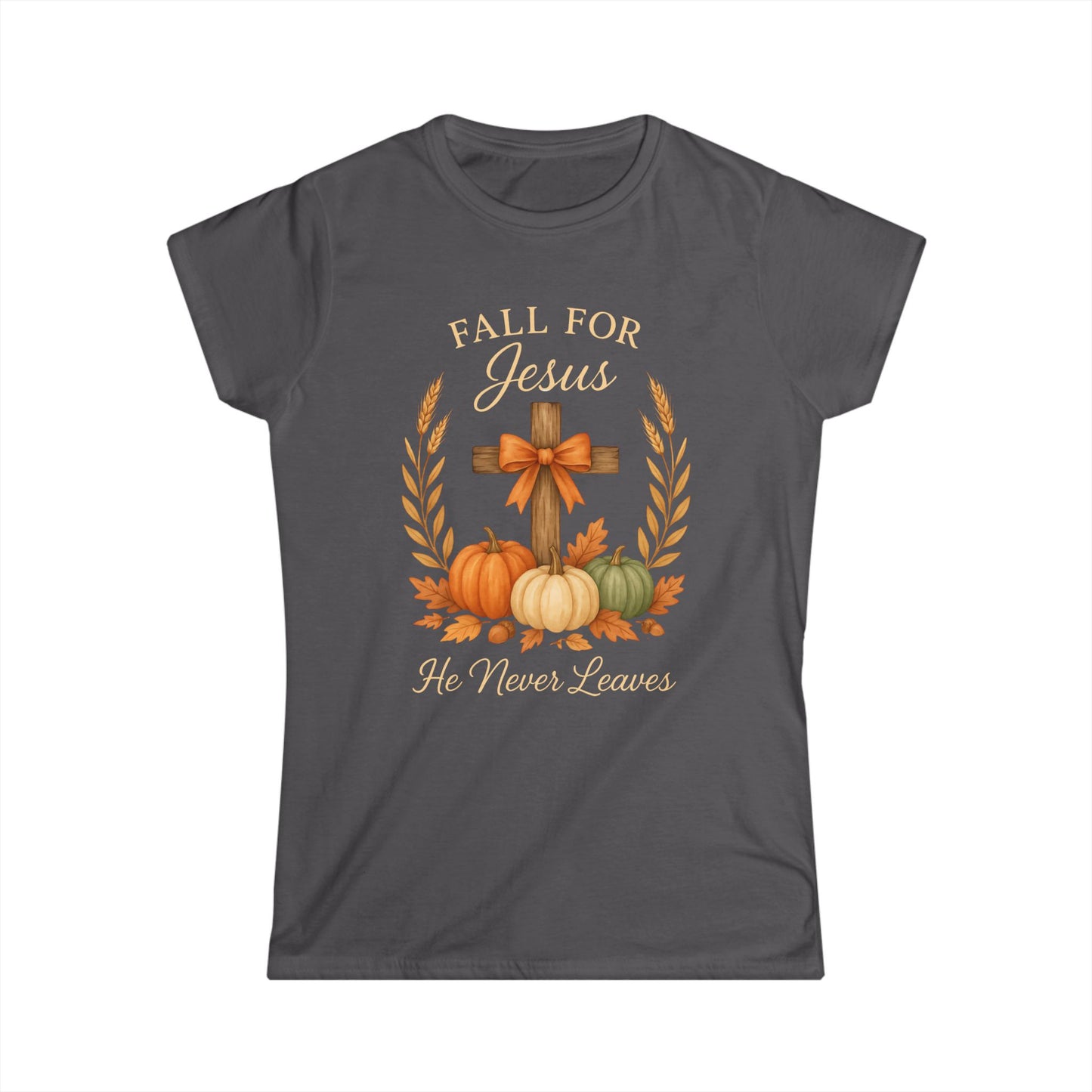 Female T-Shirt - Faith - Fall for Jesus (01 Autumn)