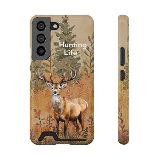 Phone Case with Card Holder - Hunting - Hunting Lfe